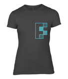 Anvil Ladies Fashion T-Shirt BOLD Cobalt Sky