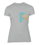 Anvil Ladies Fashion T-Shirt Cobalt Sky FF