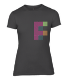 Anvil Ladies Fashion T-Shirt Purple Pizzazz FF