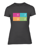 Anvil Ladies Fashion T-Shirt Pop FF