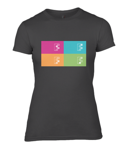 Anvil Ladies Fashion T-Shirt Pop FF