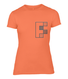 Anvil Ladies Fashion T-Shirt Black Beauty FF