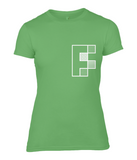 Anvil Ladies Fashion T-Shirt Pearly White FF