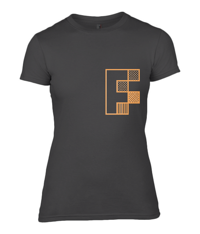 Anvil Ladies Fashion T-Shirt BOLD Atomic Tangerine