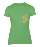 Anvil Ladies Fashion T-Shirt BOLD Atomic Tangerine