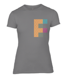 Anvil Ladies Fashion T-Shirt Atomic Tangerine FF