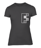 Anvil Ladies Fashion T-Shirt Pearly White FF